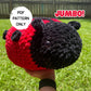 Jumbo Ladybug Crochet Pattern