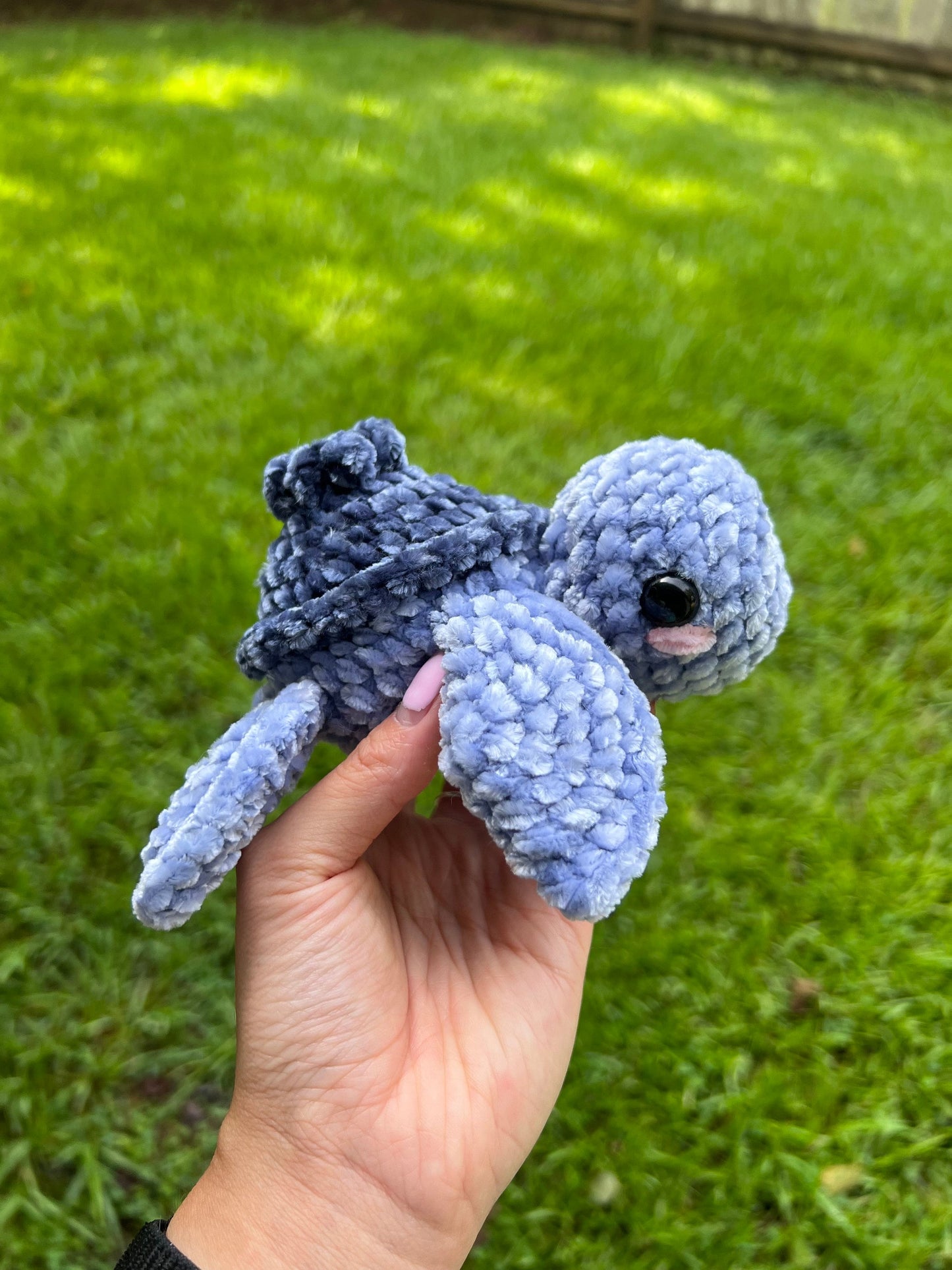 Mini Blueberry Turtle Crochet Pattern