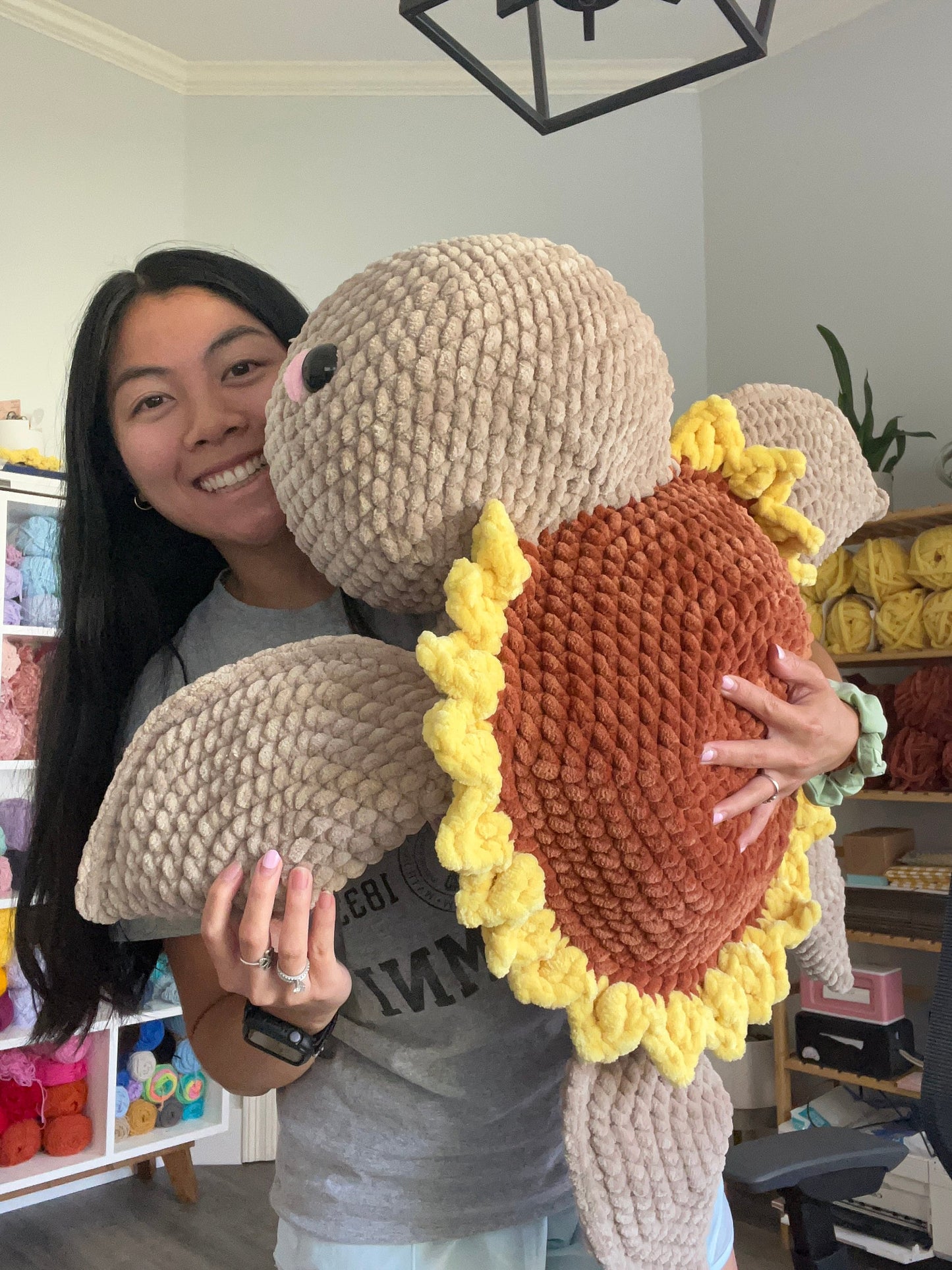Human Size Jumbo Turtle Crochet Pattern