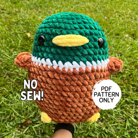 No Sew Jumbo Mallard Crochet Pattern